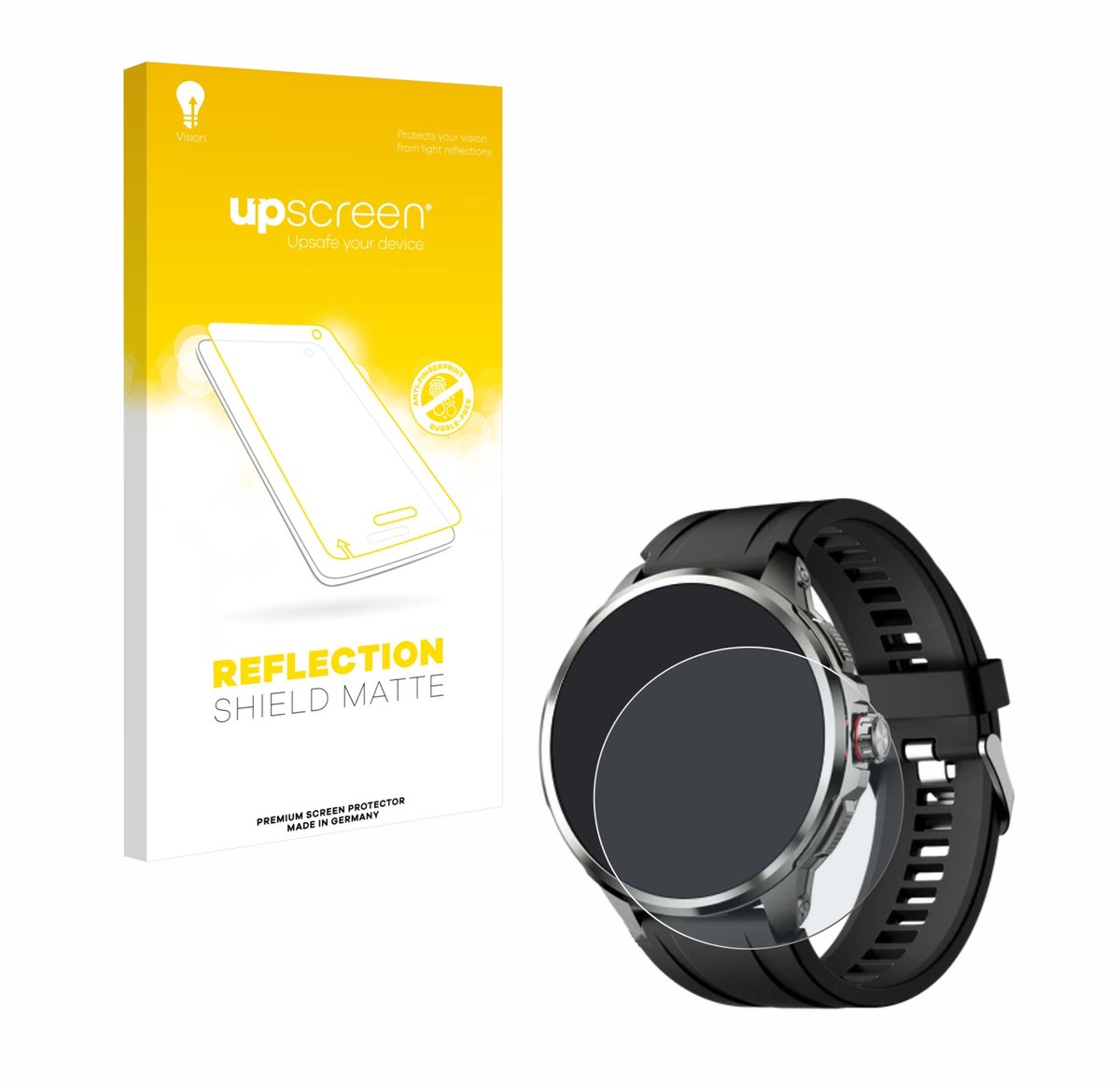 upscreen - Screenprotector voor Rollme Hero C2 - Folie Beschermfolie anti glare matte