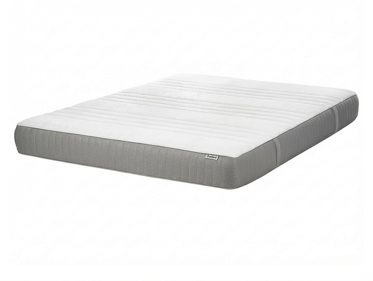 Beliani WHISPER - Traagschuimmatras medium - Wit - 140 x 200 cm - Polyester
