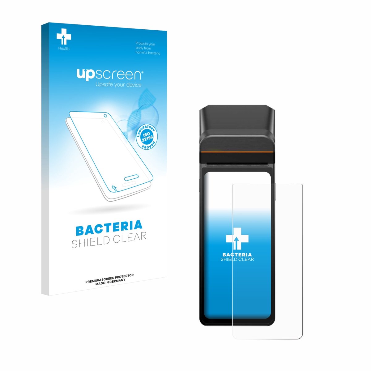 upscreen - Screenprotector voor Sunmi V3H - Folie Beschermfolie transparant antibacterieel
