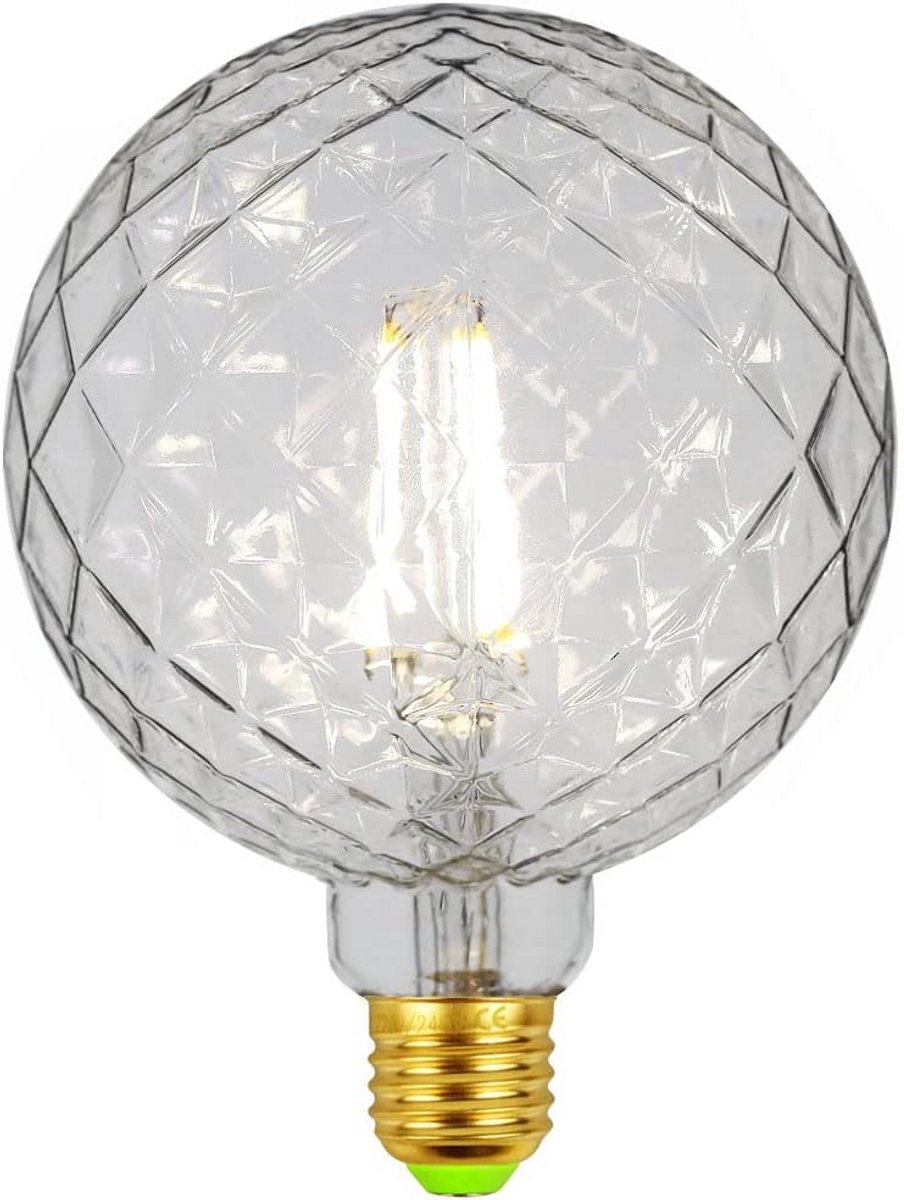 LED Globe Lamp G125 4W Neutraal Wit 4000K Niet Dimbaar E27 Decoratief