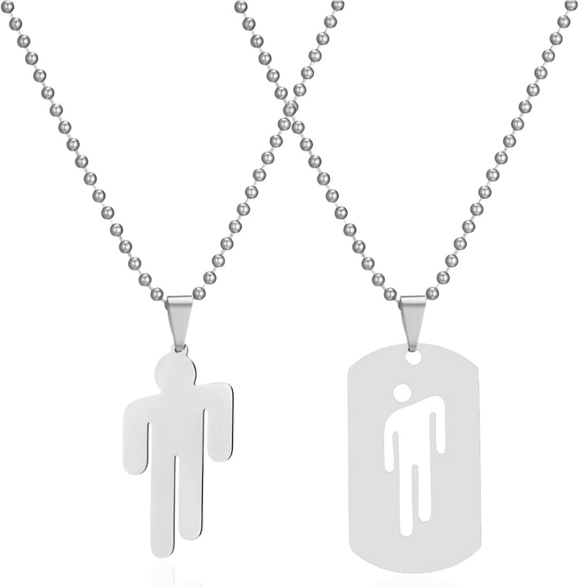 Duplexketting roestvrij staal voor heren en dames - tijdloze elegantie en duurzaam comfort