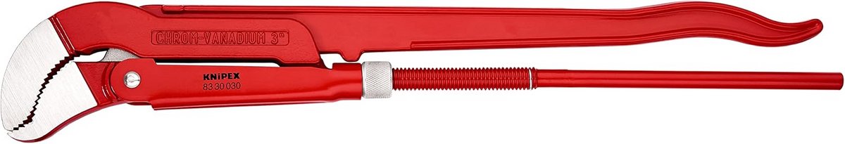 S-vormige pijptang 680 mm met zelfklemmend effect en hoge krachtoverbrenging