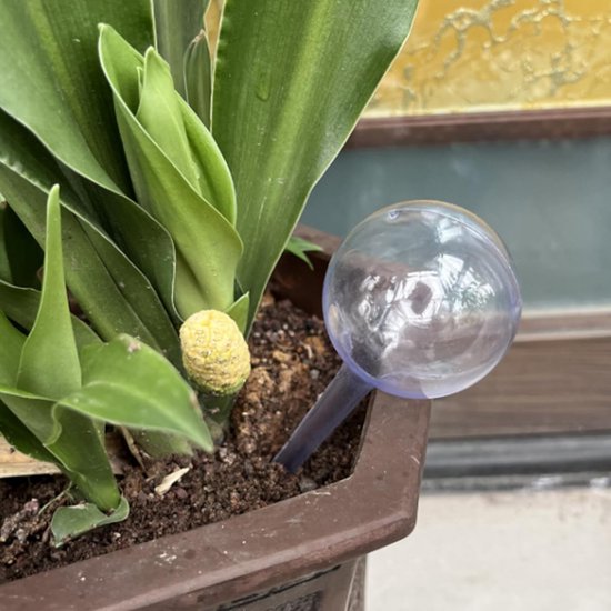 Zelfwatergevende Bollen voor Kamerplanten en Tuin - Langzame Waterafgifte Irrigatie — afbeelding 4