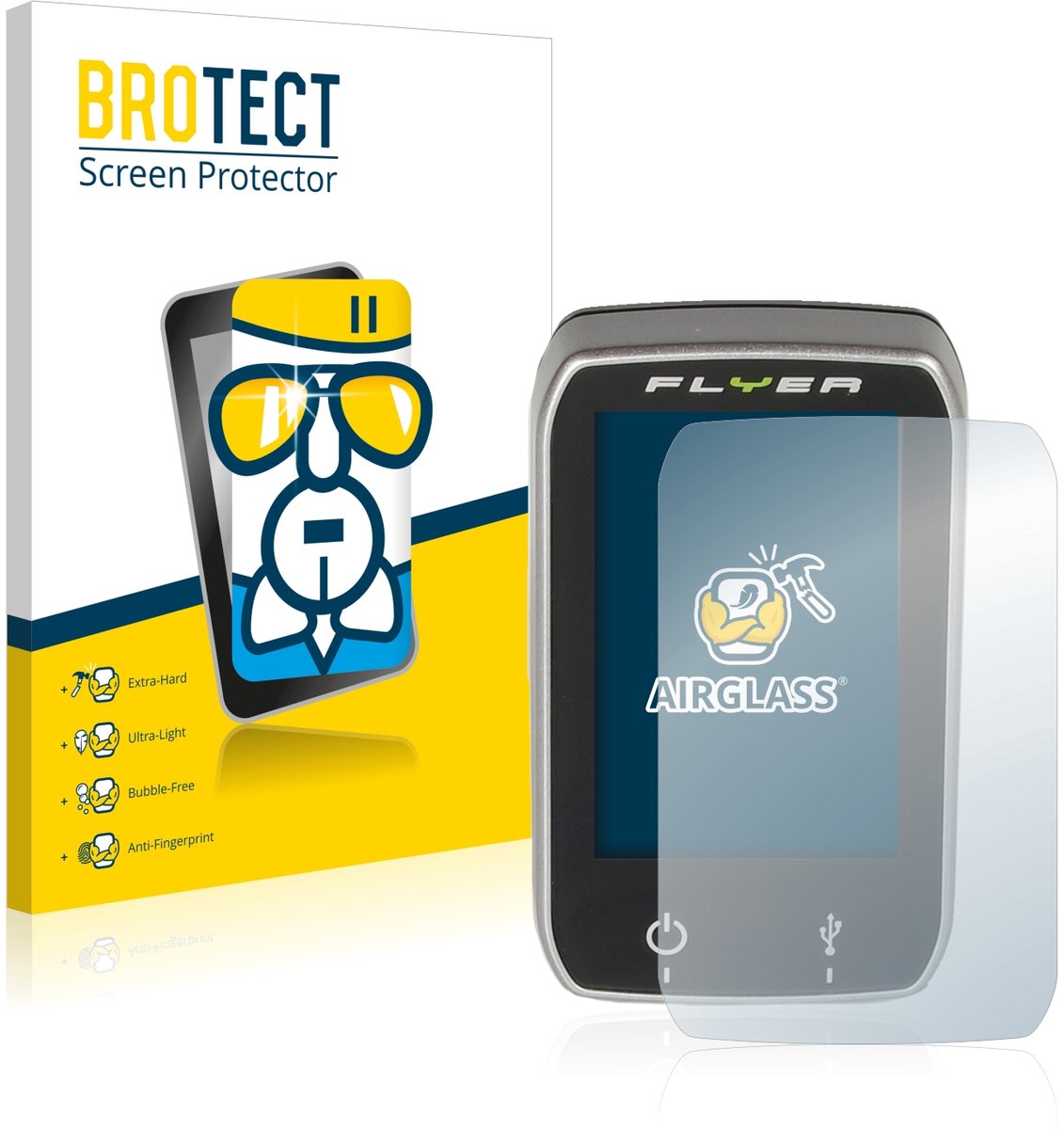 Screenprotector voor Panasonic Center Unit Console (Flyer) Beschermglas transparant
