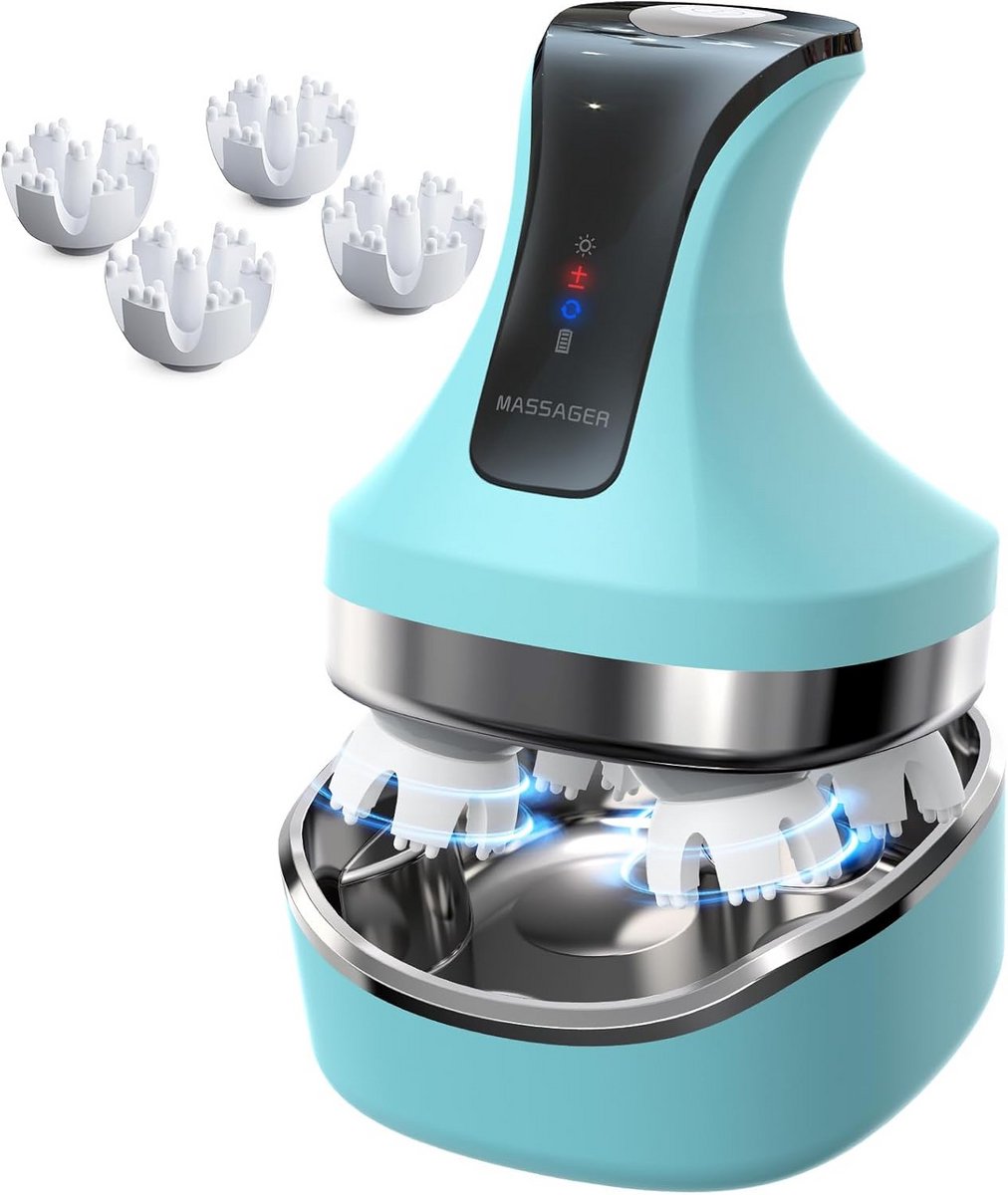 Draadloze Elektrische Hoofdhuid Massager voor Ontspanning