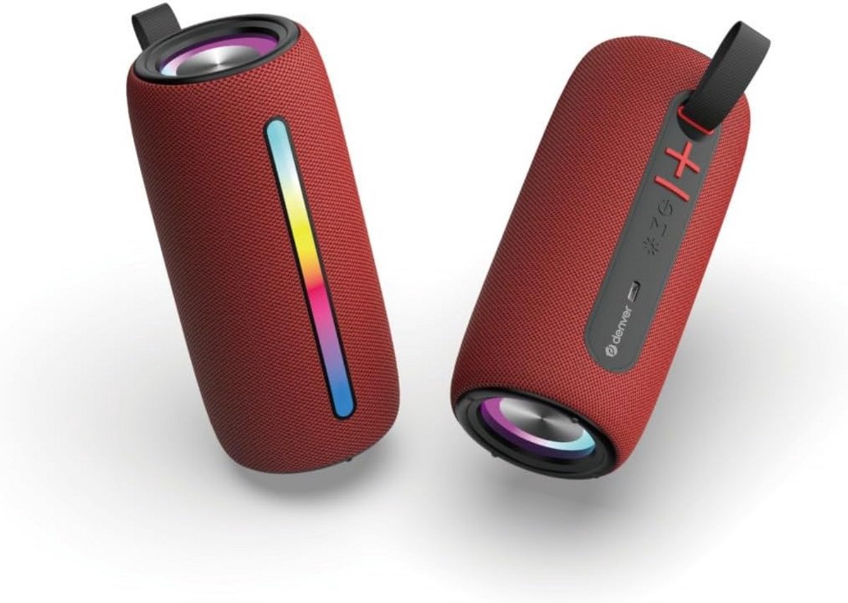 Draagbare Bluetooth Speaker met RGB Lichteffecten en TWS Functie