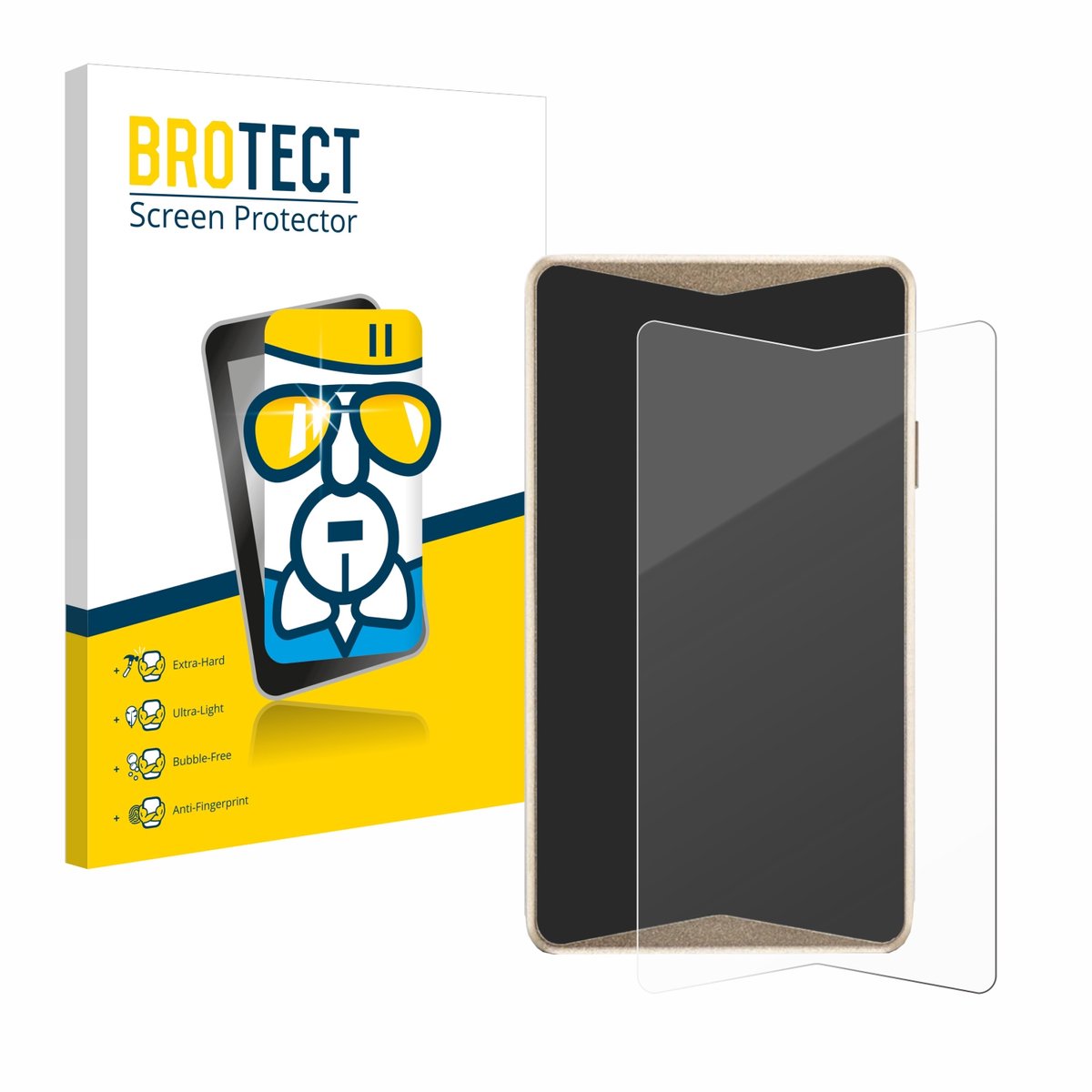 Screenprotector voor ELLIPAL Titan 2.0 Cold Wallet Beschermglas transparant