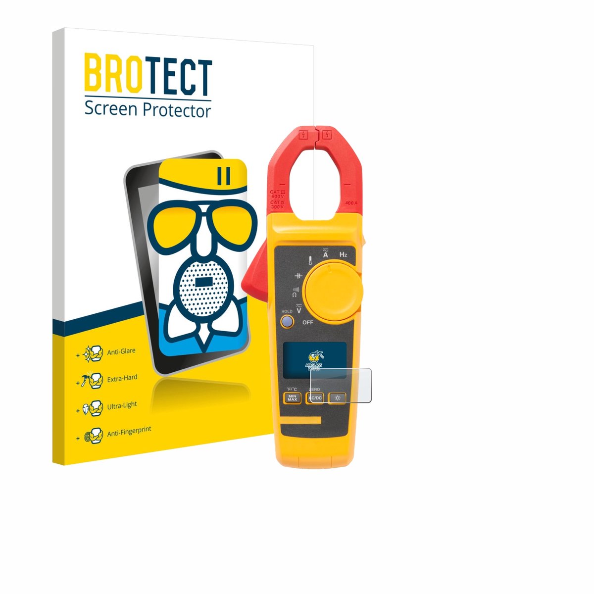 BROTECT - Screenprotector voor Fluke 325 - Folie Beschermfolie Beschermglas matte