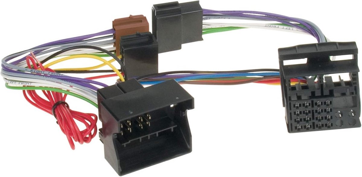 ISO Radio Adapterkabel voor Audi, Seat, Skoda en Volkswagen