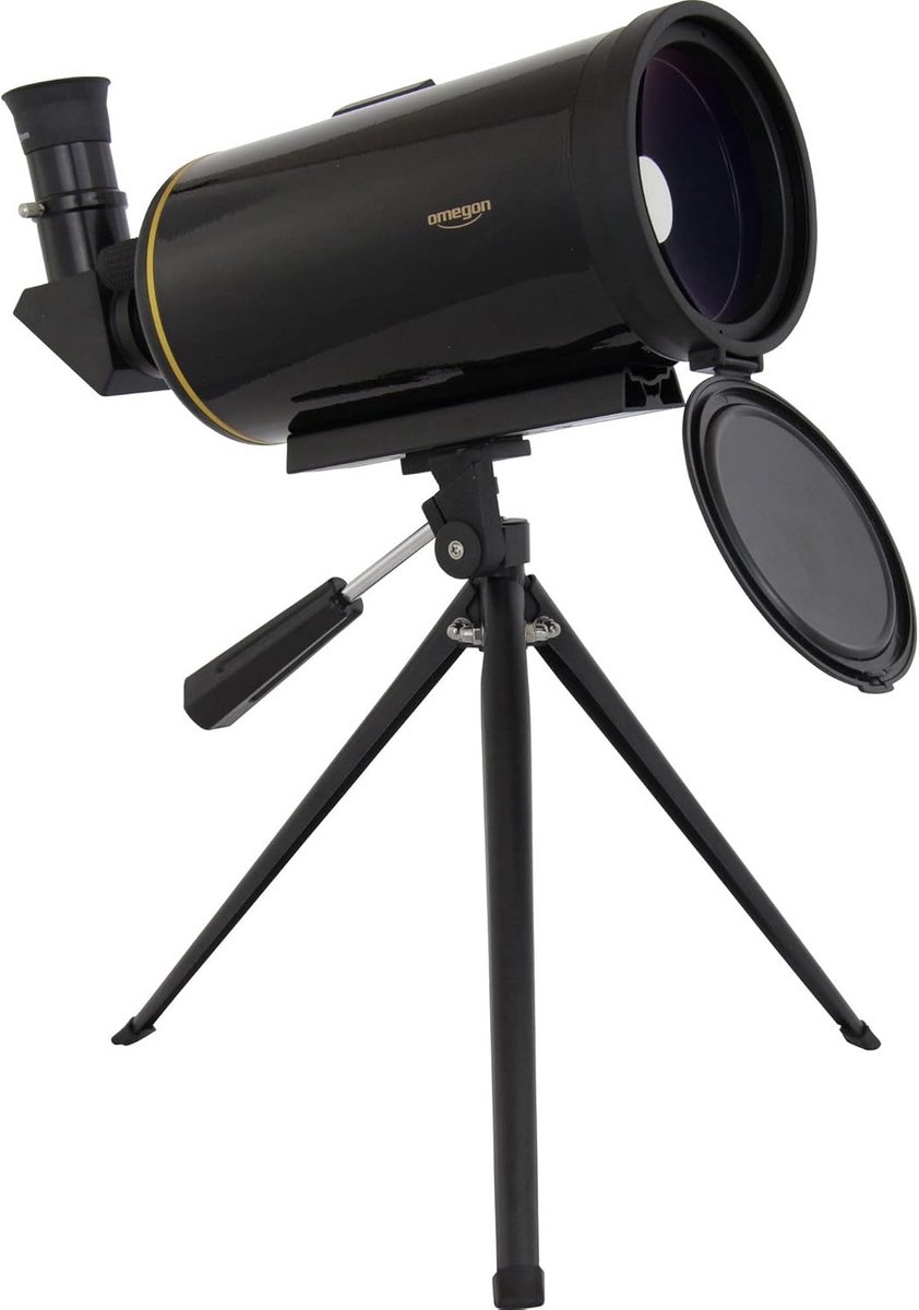 Compacte Maksutov telescoop voor sterren en natuur met statief en tas