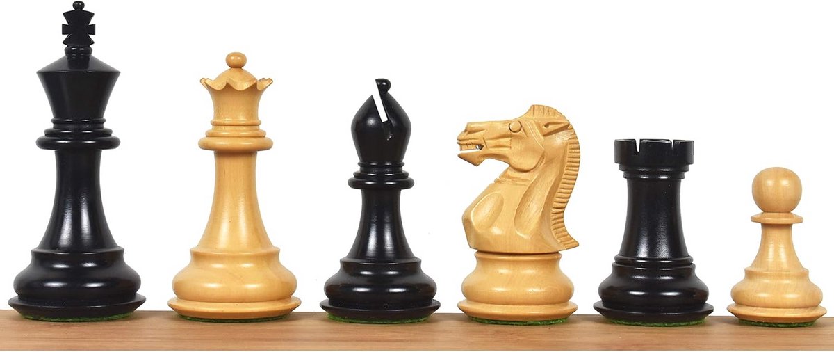 Professionele Staunton Schaakstukken Set - 3,6 Inch Gewogen Houten Stukken