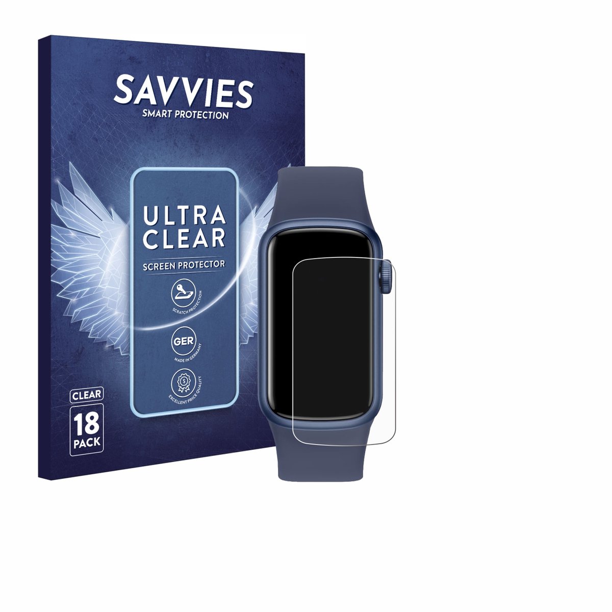 Savvies - Screenprotector voor Imfrchcs B6 1.47" - Folie Beschermfolie transparant 18 Stuks