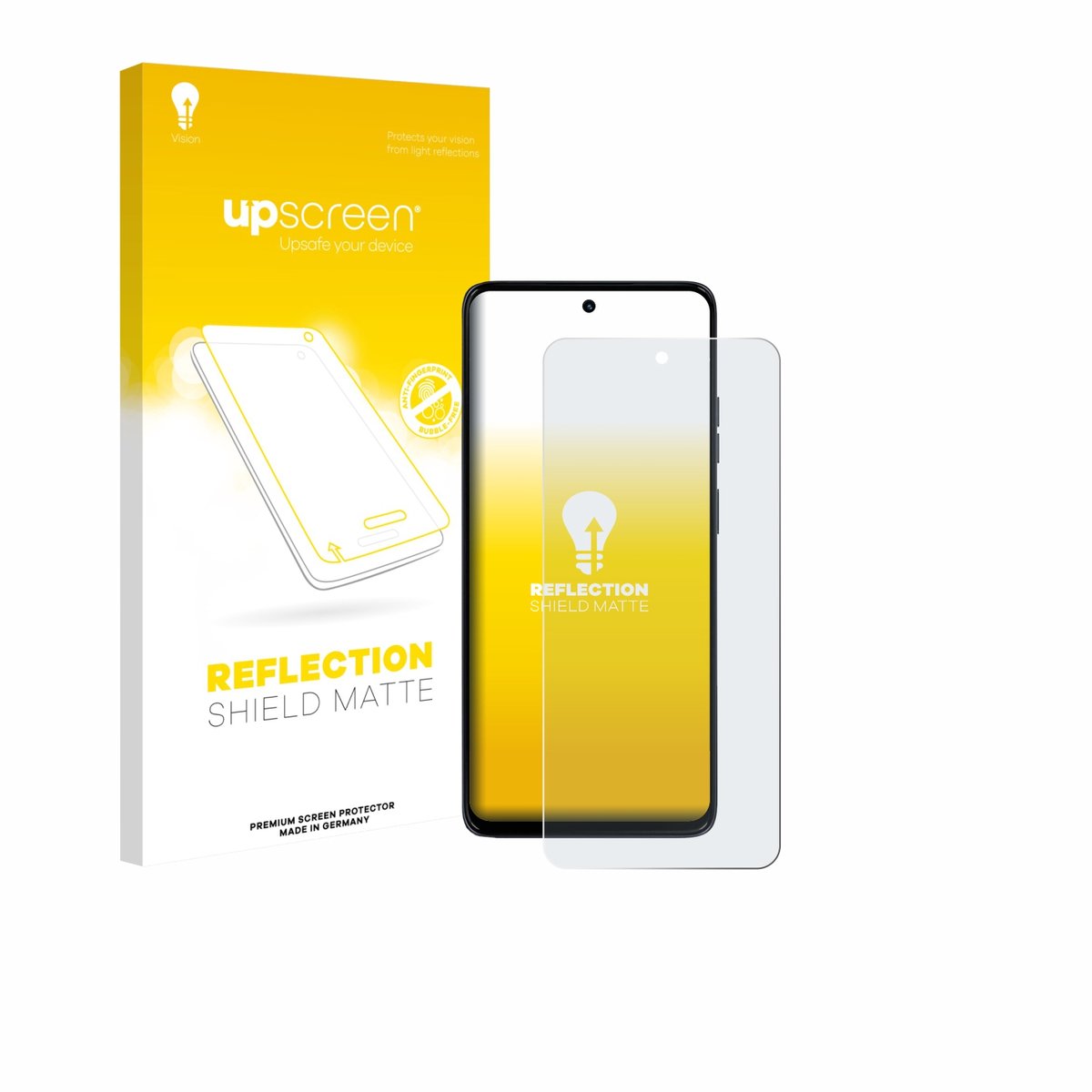 upscreen - Screenprotector voor Motorola Moto G56 - Folie Beschermfolie anti glare matte