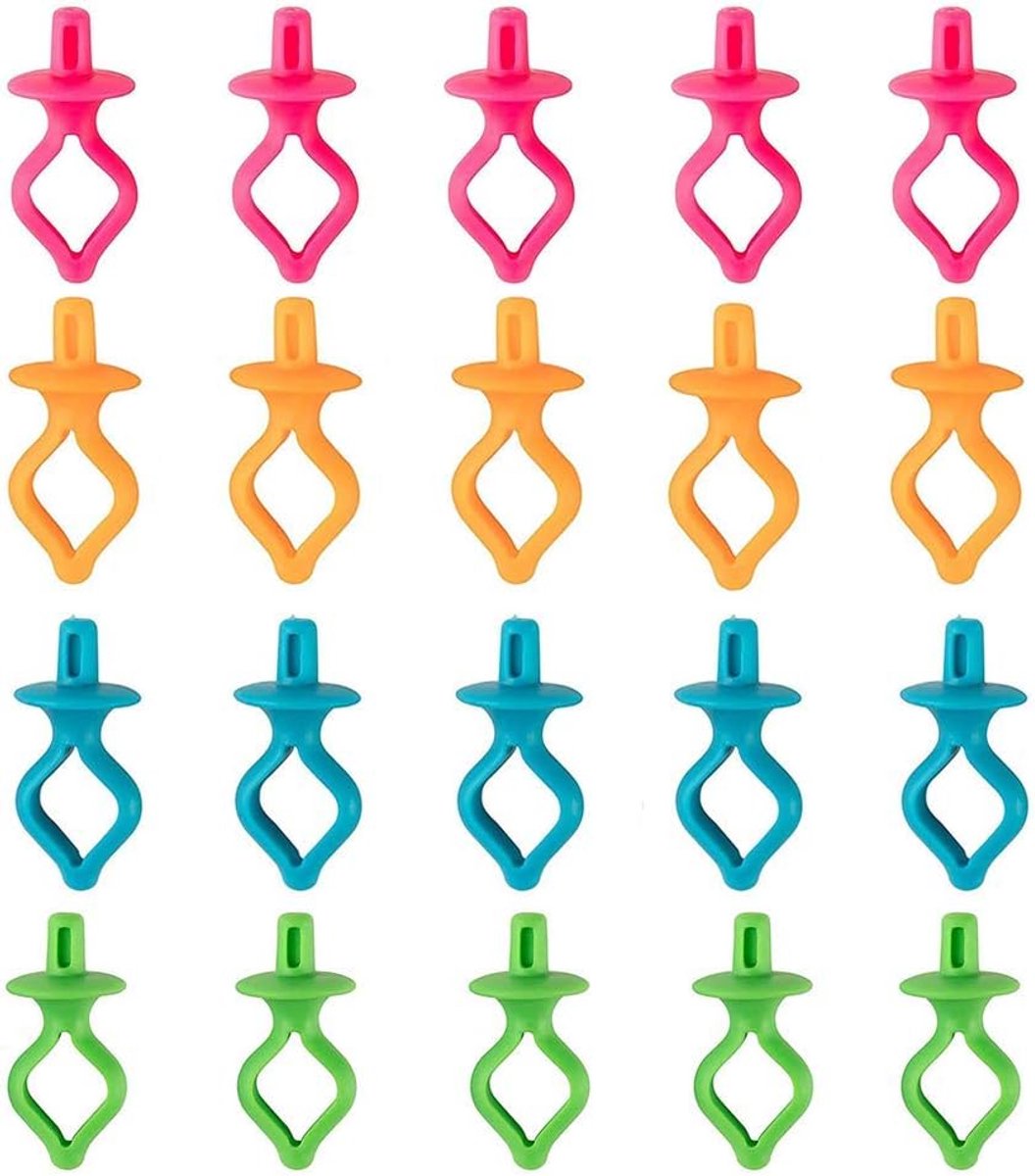 20 Stuks Spoelvaste Clips voor Naaimachine Draadspoelen - Universele Klemmen
