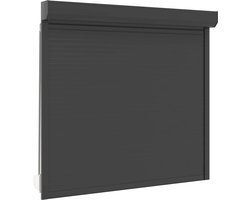 vidaXL - Rolluik - Antraciet - 160 - x - 150 - cm - Aluminium - en - polyurethaan