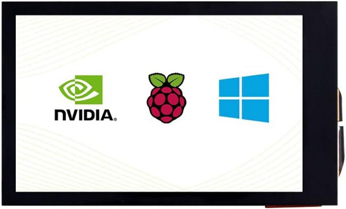 3.5 Inch HDMI Touchscreen met IPS Display 480x800 voor Raspberry Pi en Jetson Nano