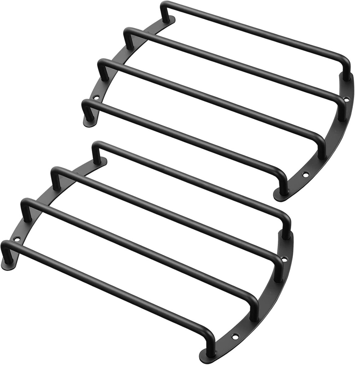 Luidspreker Grille - Beschermhoes - Auto Audio - Set van 2 stuks - 8 Inch - Zwart