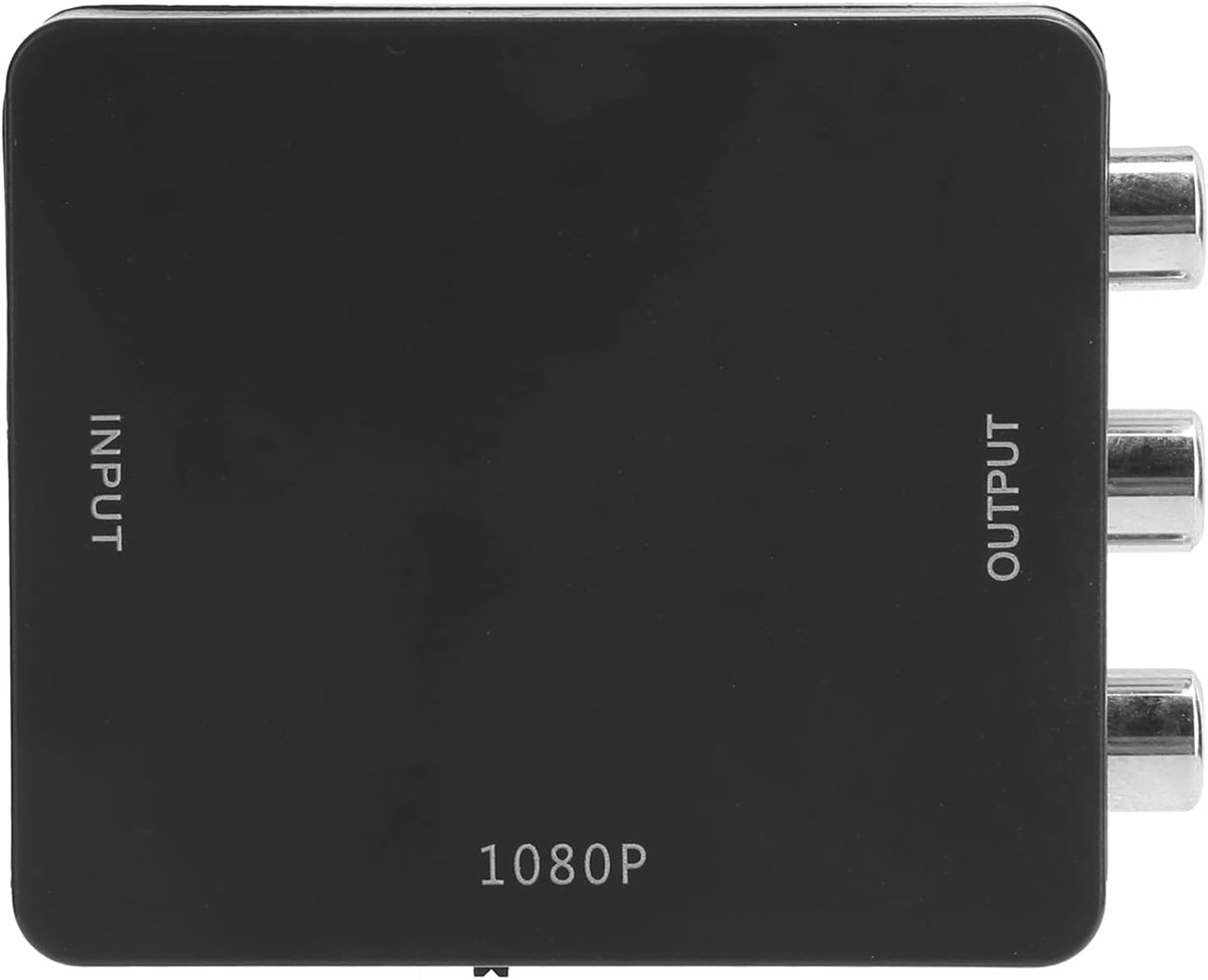 HDMI naar AV Converter 1080P - Composiet Video Audio Adapter met PAL/NTSC Ondersteuning