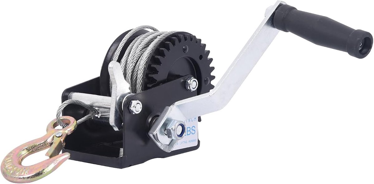 Handlier 800lbs met Stalen Kabel en Zware Haak voor Boot, Trailer of ATV