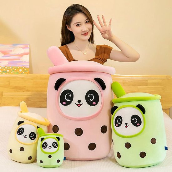 Super Zacht Pluche Eiland Theekopje Knuffelkussen voor Kinderen - Leuke Kawaii Pluche Speelgoed — afbeelding 2
