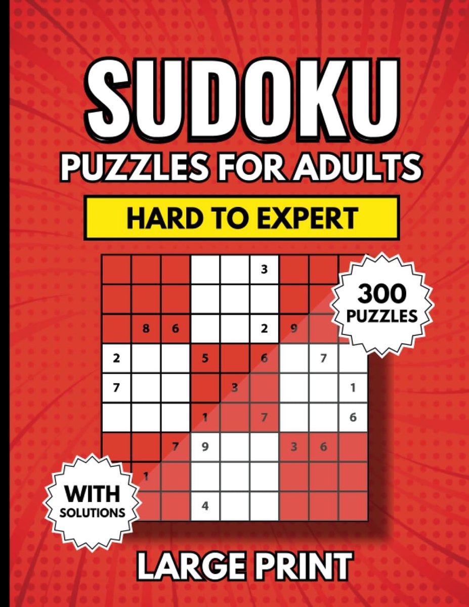 Sudoku Puzzels - Hersenkrakers Logica - Mentale training - 300 Uitdagende Puzzels - 8.5 x 11 Inch