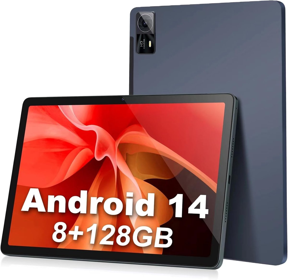 Android 14 Tablet 11 inch 8GB/128GB WiFi - Uitbreidbaar tot 1TB - IPS Display & Eye-Care Modus