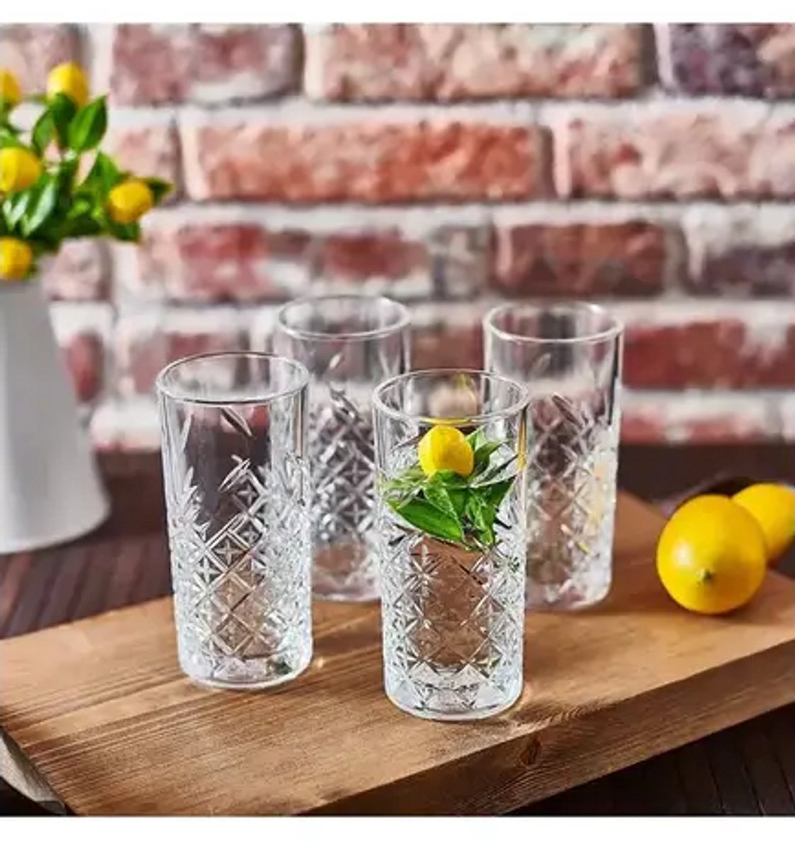 Paşabahçe Timeless -Raki Glazen - Set van 4 - 180 cc
