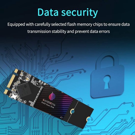 Interne SSD - Snelle Opslag - Computer Upgrade - Compacte Vormfactor - M.2 2280 van Merkloos — afbeelding 5