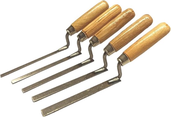 Metselgereedschap Set: Troffel en Vingertroffels voor Voegen en Reparatie van Merkloos	 — afbeelding 4