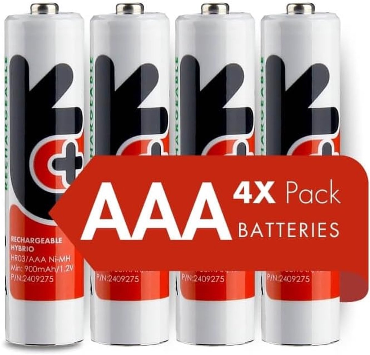 Oplaadbare Batterijen - AAA Micro - Apparaten Voeden - Vooraf Opgeladen - 900 mAh