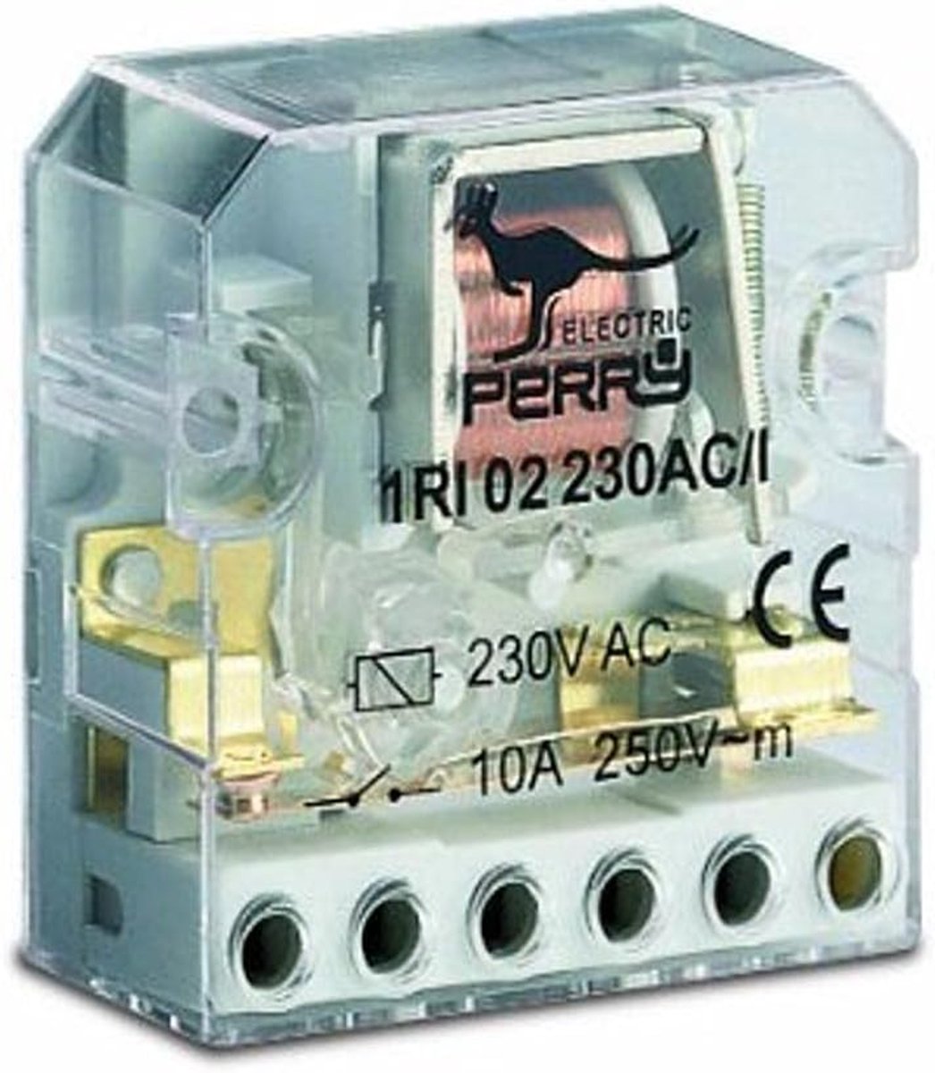 Stroomstoot Schakelaar - Inbouw Schakelaar - Elektrische Distributie - 2 Sluiters - 4.5x4.5x2.31 cm - Wit