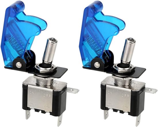 Allecto - Heavy Duty Rocker Toggle Schakelaar - 12V 20A SPST ...