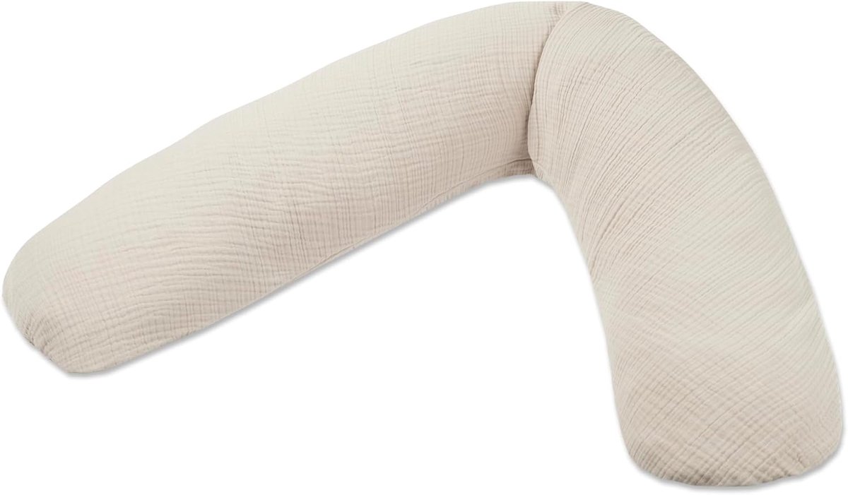 Comfortabel Zwangerschapskussen en Voedingskussen 180 cm met Katoenen Overtrek