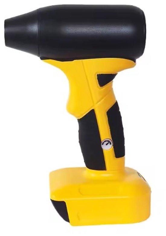 Blaaspistool Turbo Blower 18V voor DeWalt batterijen, compact, borstelloze motor, 4 windsnelheden, krachtig en draadloos