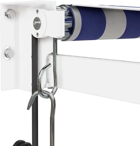 vidaXL-Luifel-automatisch-uitschuifbaar-5x3-m-blauw-en-wit