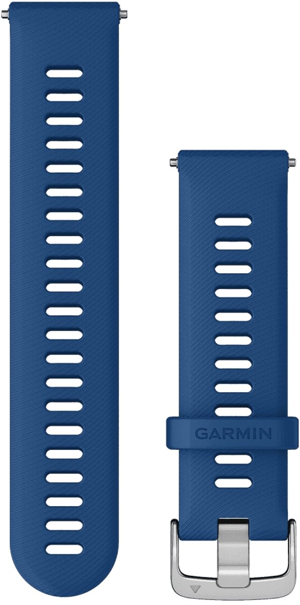 Garmin Siliconen bandje - Garmin 22 mm aansluiting - Tidal Blue