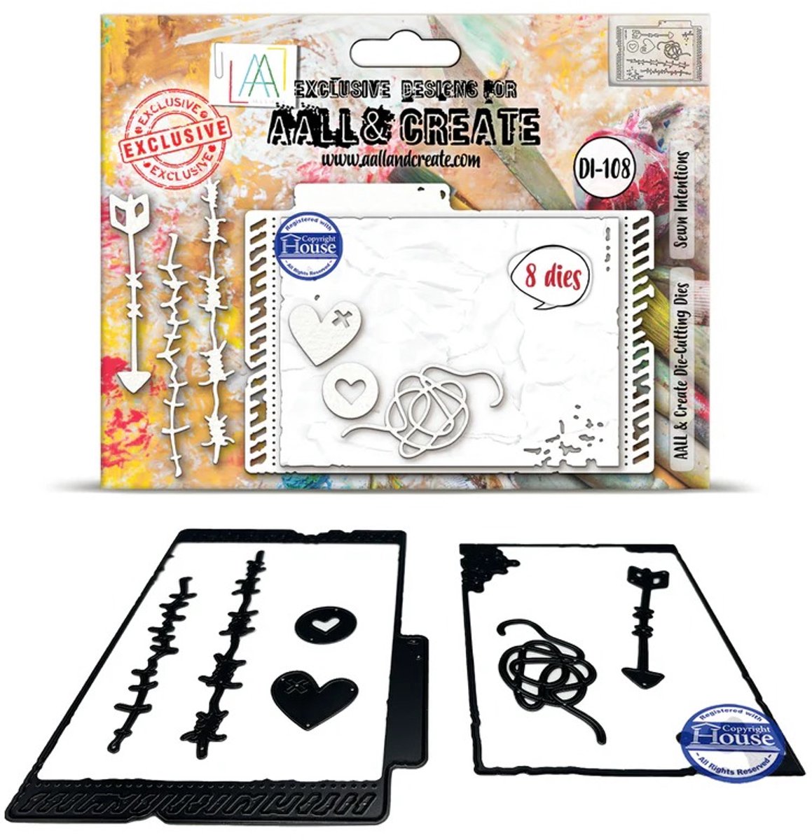 Aall & Create cutting die - Sewn intentions