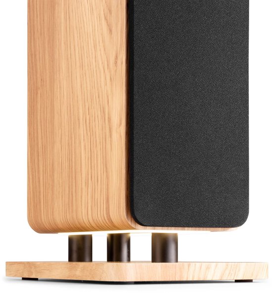 HiFi speakers - Audizio ARCO - Actieve speakers met DAB radio - Bluetooth pairing - 320W - Houtlook van Merkloos — afbeelding 4