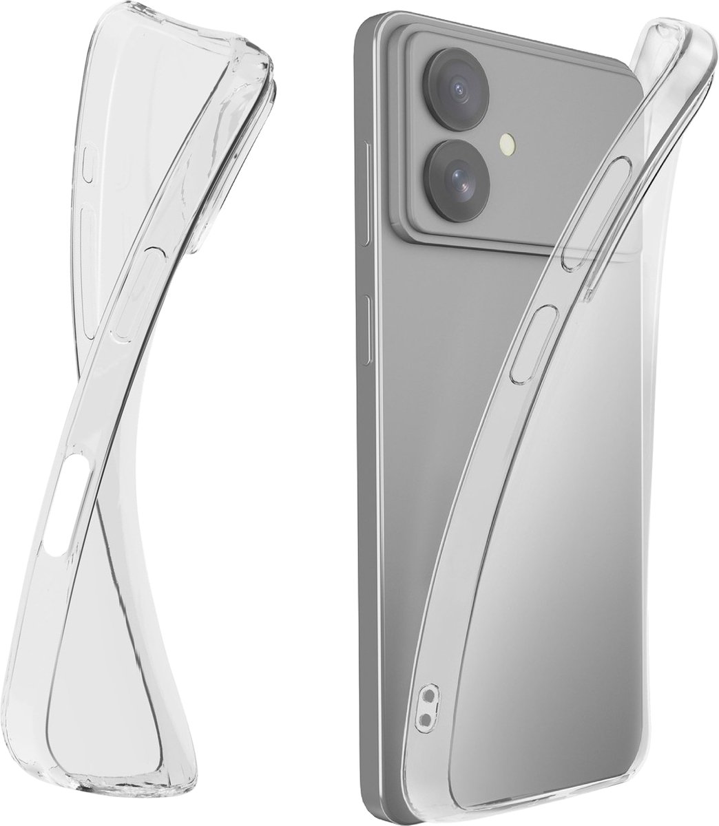 Cellularline Fine Hoesje - Geschikt voor Samsung Galaxy S26 Plus - Ultradun & Super Transparant - Transparant