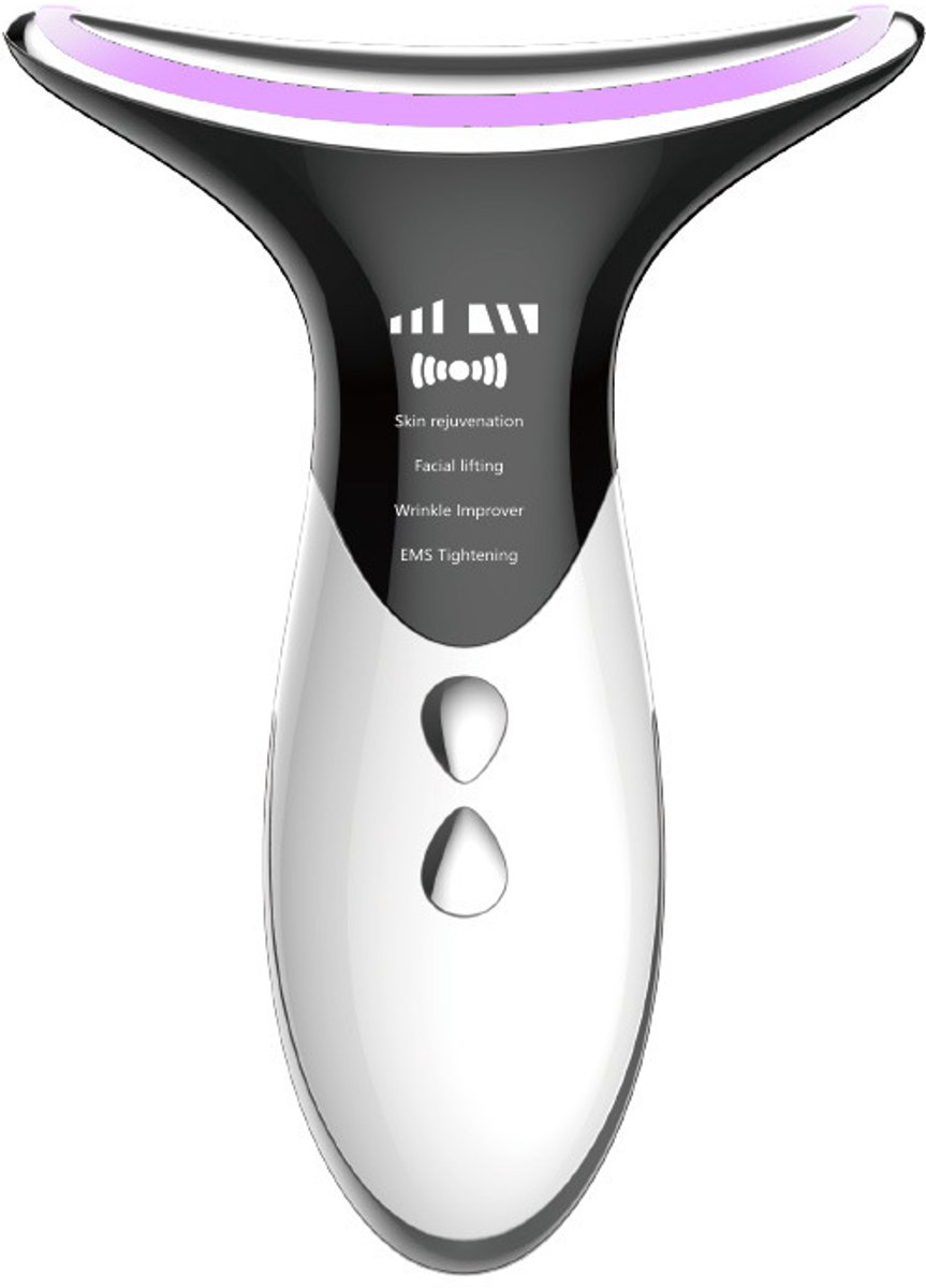 Nekmassage, LED-gezichtsliftapparaat, gezichtsmassage