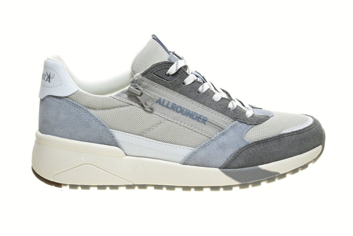 Zilver Grijs Comfortsneaker Allrounder maat 44