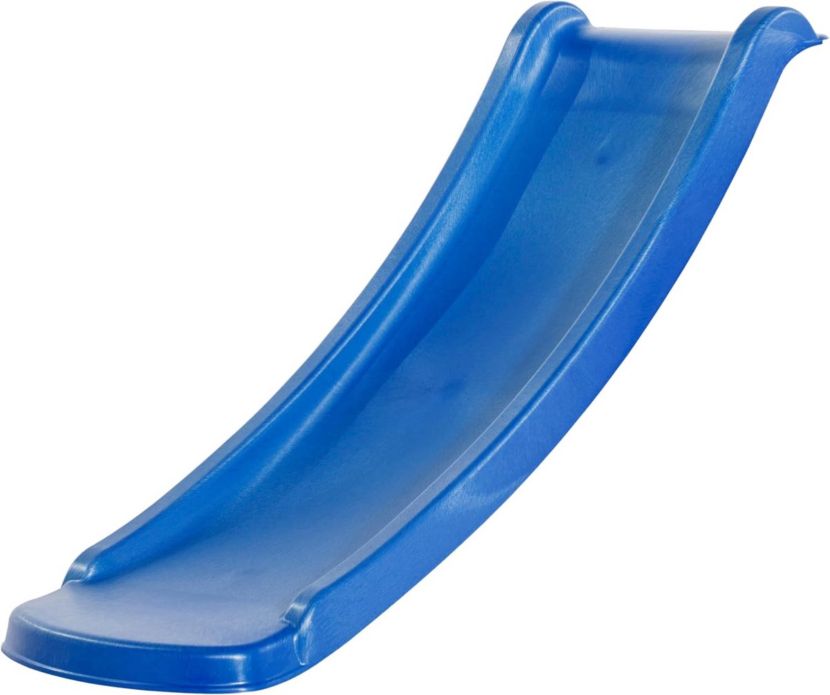Glijbaan Blauw 118 cm voor Speelhuis of Speeltoren - Extra Glad