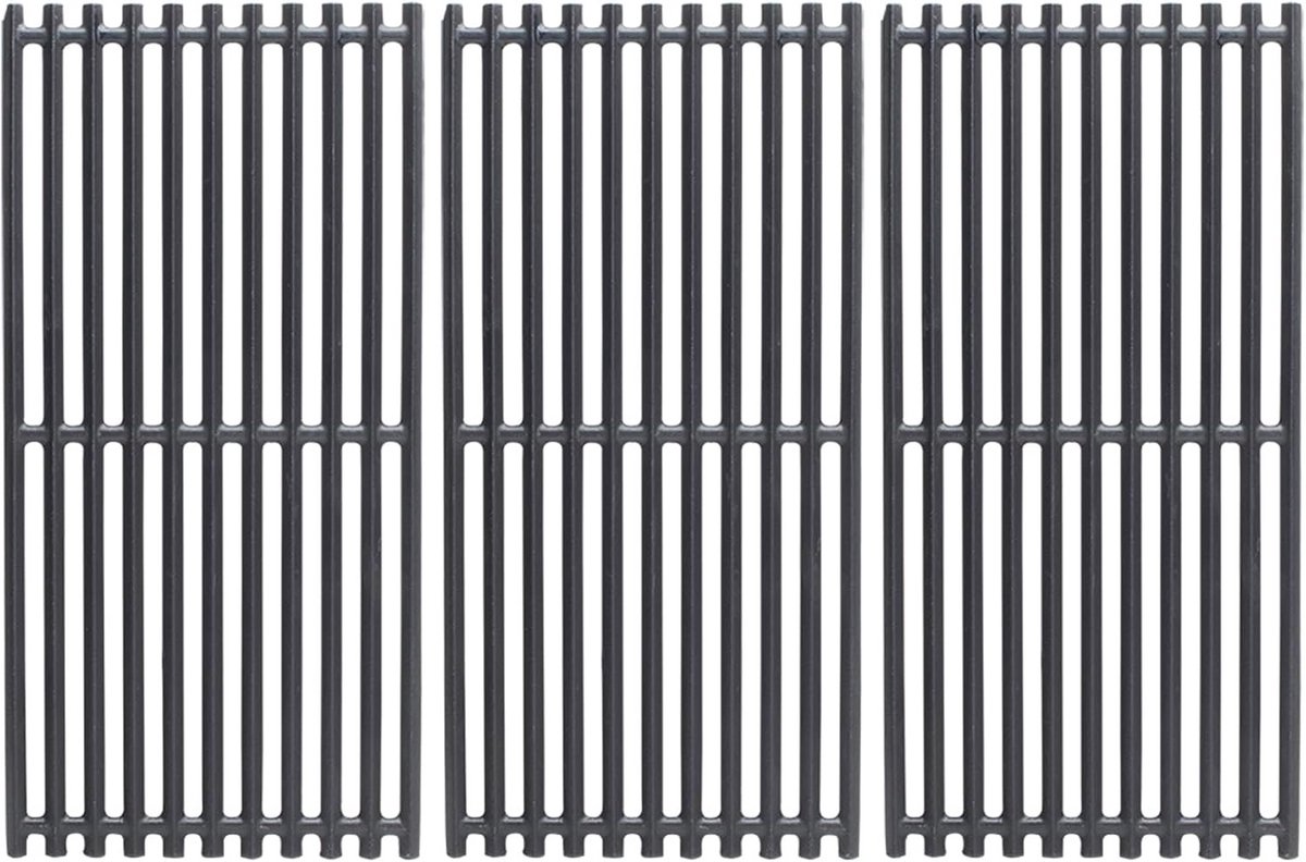 Set van 2 Gietijzeren Grillroosters voor 17 Inch 3-pits Barbecues