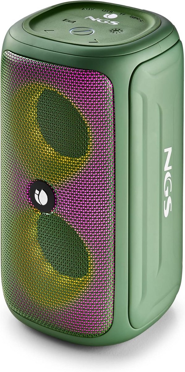 Draagbare Bluetooth Speaker 32W met RGB-verlichting en IPX5 Waterbestendig