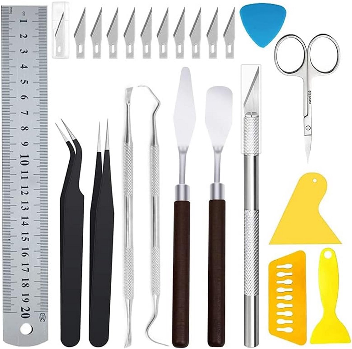 Complete Vinyl Snijgereedschap Set: Onkruidtools, Schaar en Pincet voor Craft Vinyl