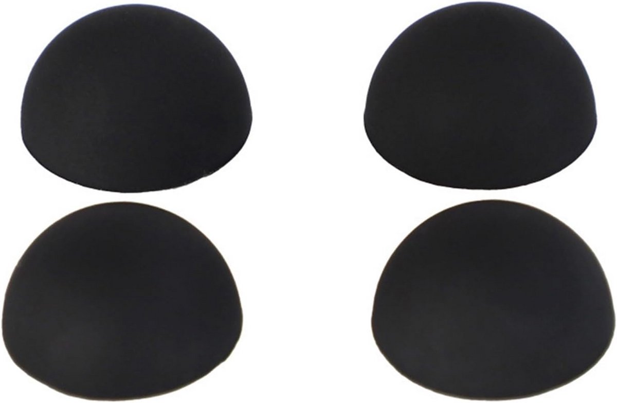Rubber Trillingsdempers voor Audioapparatuur en Apparaten - 20mm Zwart