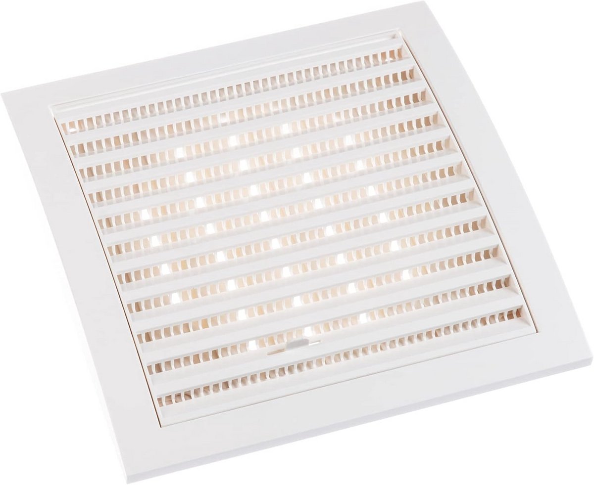 Rond Ventilatierooster 125mm met Schuifregelaar en Insectenhor