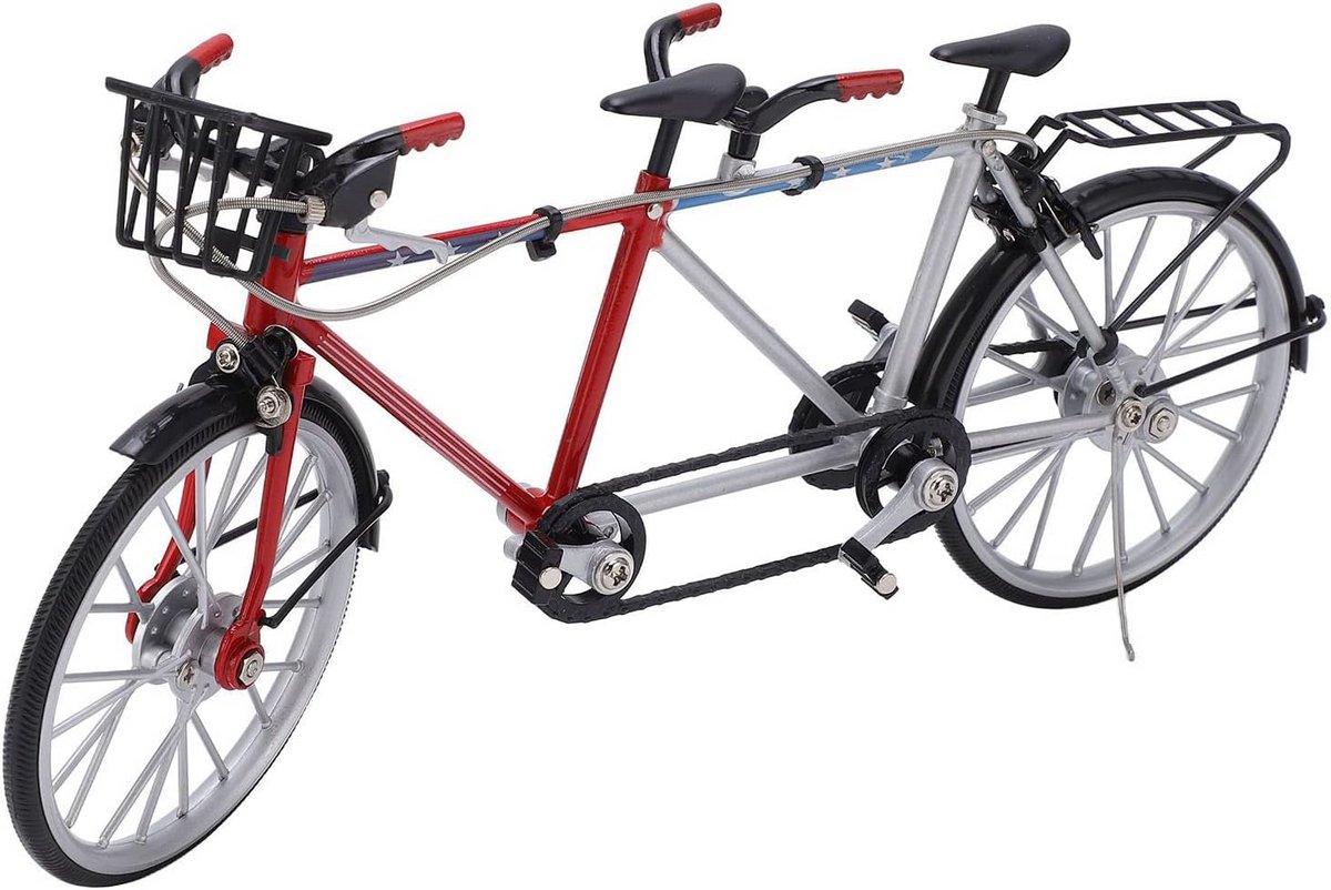 Gedetailleerd Metalen Fiets Model - Demontabel voor Decoratie en Cadeau