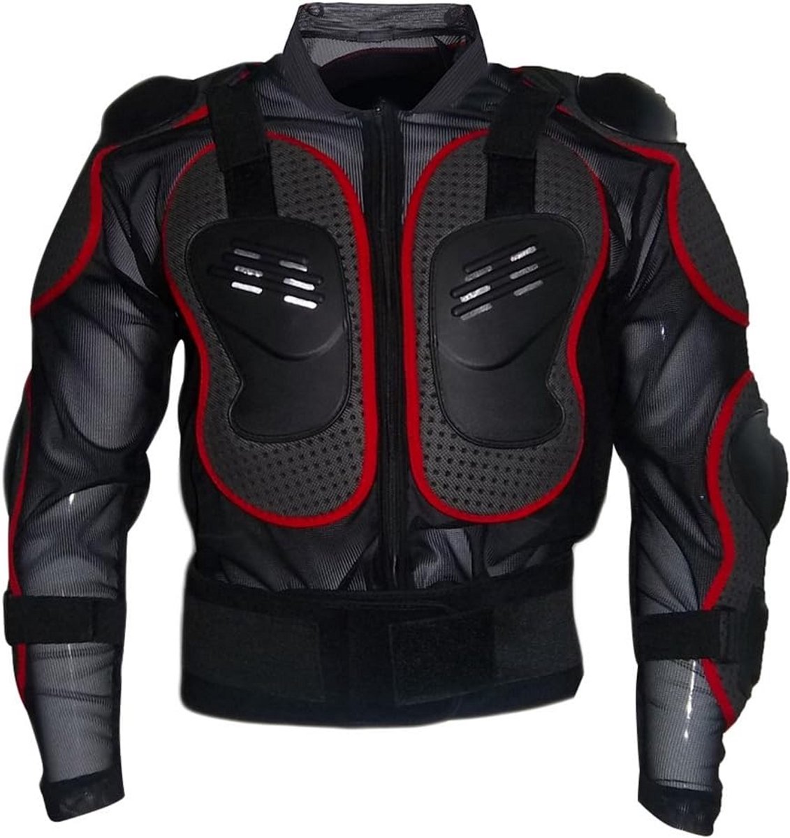 Beschermend Motorjack Body Protector voor Motorcross, Mountainbike en Snowboard - Rug- en Polsbescherming