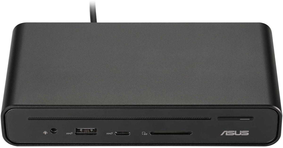 ASUS Triple Display USB-C Dock DC300 - Laptop-dockingstation - USB 3.2 Gen 2 (3.1 Gen 2) Type-C - Zwart thumbnail 4